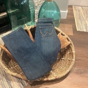 WOMEN'S WRANGLER ULTIMATE RIDING JEAN Q-BABY, Size 1/2, length 34